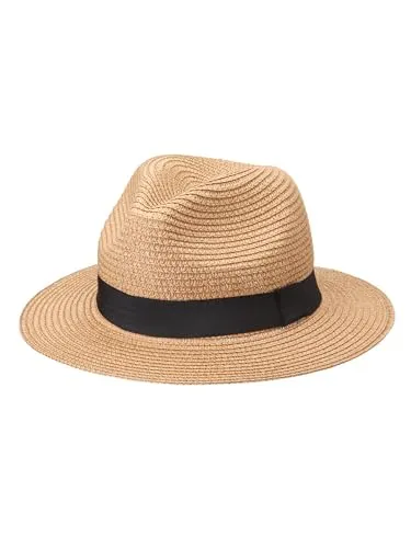 mh michael heinen Accessoire, Accessories Panamahut, breite Krempe, verstellbar braun OS