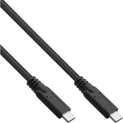 InLine® USB 3.2 Gen.2x1 Kabel, USB-C Stecker/Stecker, 5m - USB-Kabel mit SuperSpeed USB 10Gb/s für schnelle Datenübertragung, ideal für moderne Geräte mit USB Typ-C Anschluss.