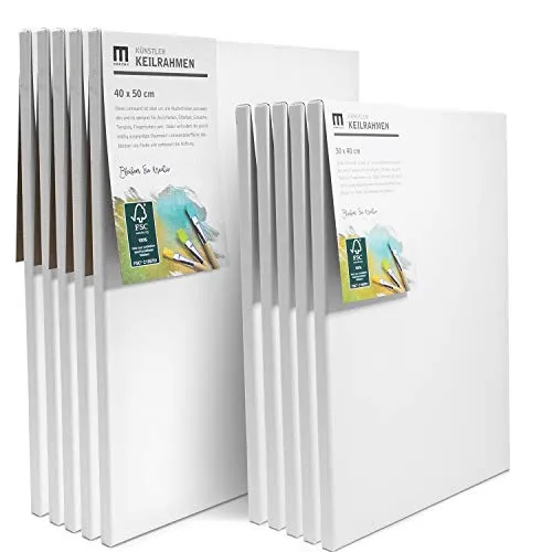 M MERCEO Leinwand 10er Set von M MERCEO