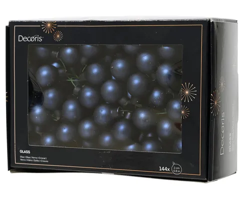 Weihnachtsbaumschmuck Blau von Kaemingk