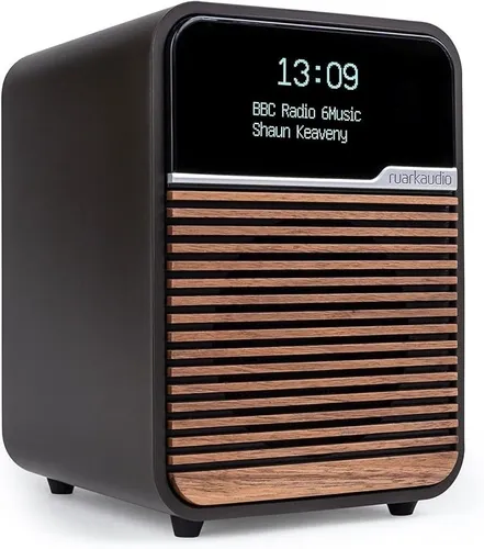 ruarkaudio R3 MKI Walnuss - Stereo DAB+ UKW Audiosystem mit WLAN und Bluetooth, 30W-Verstärker und Unterstützung für Tidal, Deezer und Amazon Music