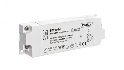 Zasilacz halogenowy 20-105W 240V SET105-K 1426 - Trenn- & Lastschalter für Halogenlampen, kompakt und leistungsstark für effiziente Beleuchtungslösungen