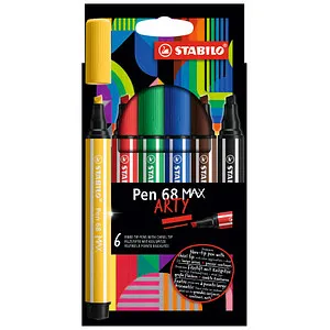 STABILO Arty Filzstifte farbsortiert, 6 St.