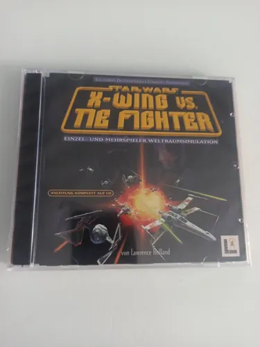 PC CD-ROM Star Wars X- Wing vs. The Fighter In Folie