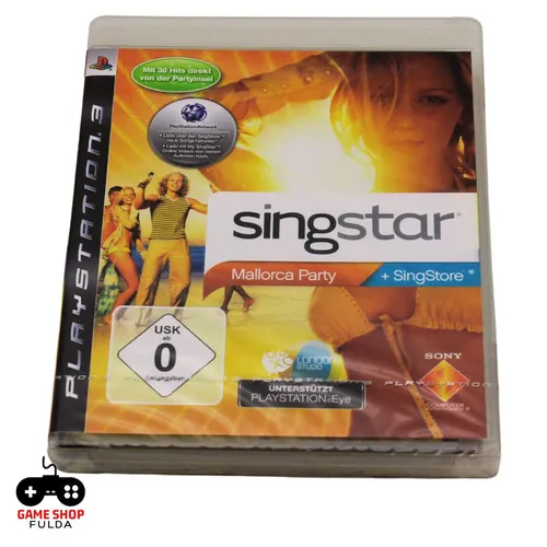 Singstar Mallorca für PS3 - Musikspiel für die ganze Familie - Musik & Tanz Spiel für PlayStation 3, ideal für Partys und Familienspaß, USK ab 0 Jahren, erlebe die besten Mallorca Hits!