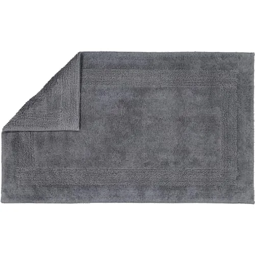 Cawö Badteppiche Luxus Badteppich 1000 anthrazit - 774 - Badematten & Badteppiche, aus 100% hochwertiger Baumwolle, flauschig und pflegeleicht für ein angenehmes Badezimmerambiente.