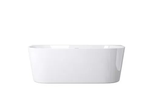 doporro Vicenza Freistehende Badewanne 150-183cm - Moderne Badewanne aus hochwertigem Sanitäracryl, inklusive Ablaufgarnitur. Einfach zu montieren und leicht zu reinigen – Ihre Wohlfühloase für ein spektakuläres Bad!