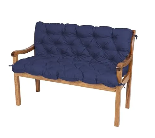 TexDeko® Garden Gartenbankauflage mit Rückenlehne von TexDeko