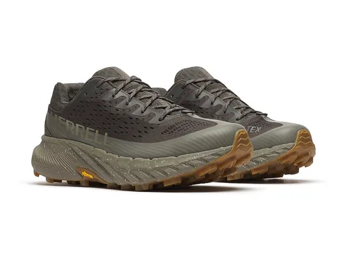 Merrell Trail-Laufschuhe Agility Peak 5 GTX - Wanderschuhe mit wasserdichter Gore-Tex-Membran und verstärktem Rocker für optimalen Tragekomfort und geringes Gewicht – ideal für Trailrunning und Ultraläufe.