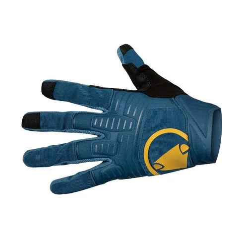 Endura Singletrack II Bikehandschuhe - Blau - M - Fahrradbekleidung, atmungsaktive und rutschfeste Handschuhe für optimalen Grip und Komfort auf jeder Fahrt.
