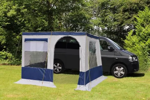 Eurotrail Buszelt Fjord 260 x 240 cm - Vorzelte für kurzfristige Aufenthalte, aus strapazierfähigem Polyester für optimalen Wetterschutz und Komfort beim Reisen.