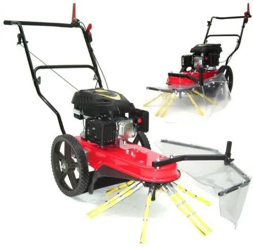 Kehrmaschine Radialbesen 700 - Effektiver Unkraut Entferner - Kehrmaschinen für chemiefreie Grünentfernung, ausgestattet mit einem leistungsstarken 7PS Benzinmotor und höhenverstellbarem Bürstenkopf für optimale Ergebnisse auf versiegeltem Untergrund.