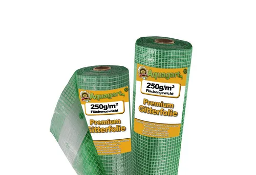 Aquagart Gitterfolie 10m in grün von Aquagart