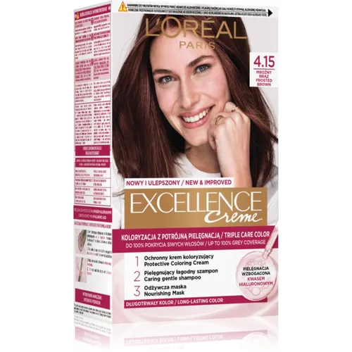 L’Oréal Paris Excellence Creme Haarfarbe 4.15 Marron Frappe