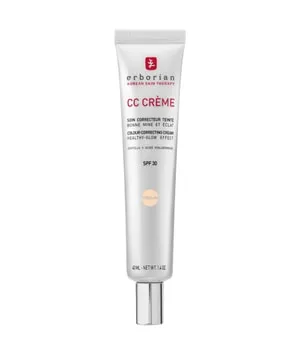 Erborian CC Creme Porcelain 40 ml - Make Up - Innovative Colour-Correcting-Technologie für einen ebenmäßigen Teint, spendet bis zu 24 Stunden Feuchtigkeit und schützt mit LSF 30 vor UV-Strahlen.