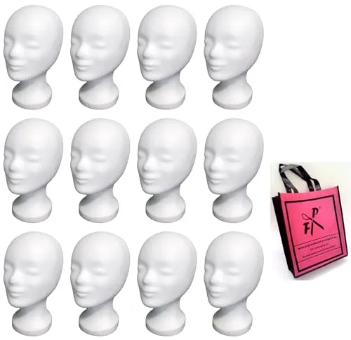 FP Styroporkopf Multipack Standard weiß (12 Stck.) von FP