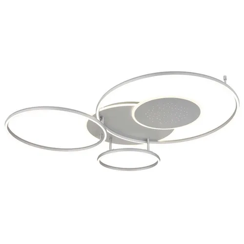 LED Deckenleuchte Wohnzimmerlampe dimmbar mit Fernbedienung - Moderne Deckenleuchte für jeden Raum, dimmbar und einfach per Fernbedienung steuerbar. Ideal für Esszimmer, Wohnzimmer und Schlafzimmer. Energieeffizient und platzsparend.