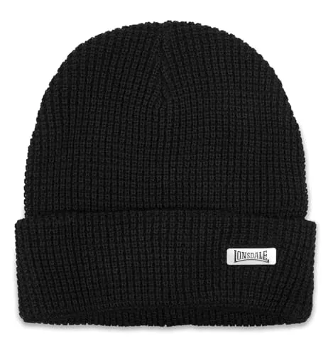 Lonsdale Mütze HORSFORTH, Black, one Size, 116016