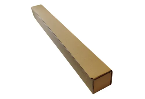 Packen24 Versandkarton Faltschachteln 1050 x 100 x 100 mm - Praktische einwellige Versandhülse im 10er Set, ideal für sichere Verpackung und Transport von Lautsprechern und Zubehör.