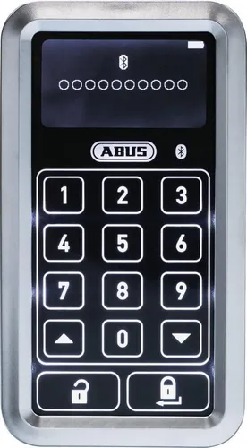 ABUS CFT3100 Digitales Codeschloss - Türschlösser & Schließzylinder – Schlüsselloses, elektronisches Schloss mit beleuchteter Tastatur für einfache Installation und modernen Stil.