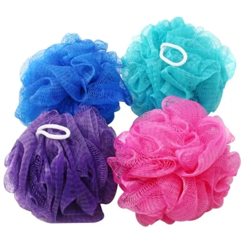 com-four® 4x Duschschwamm