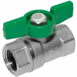 Giacomini - Trinkwasser Kugelhahn Dn25 Schwermodell Mit Flügelgriff 2x 1''ig Dvgw R251wx025