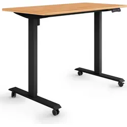 ESMART ETX-121BM Ergonomischer Steh-Sitz-Schreibtisch 120x60 cm - Der ESMART Steh-Sitz-Schreibtisch bietet eine stufenlose Höhenverstellung von 78,5 bis 128,5 cm. Ideal für ergonomisches Arbeiten, mit leisen Motoren und Aktivitätserinnerung für mehr Bewegung im Büro.