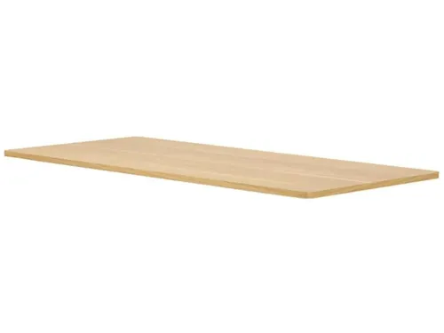 Tischplatte FDT1608-Ahorn rechteckig, 160 x 80 cm
