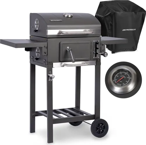 Berdsen BD-892 Holzkohlegrill mit Abdeckung