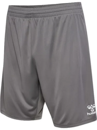 hummel Sporthose hmlESSENTIAL Shorts (angenehmes Tragegefühl) kurz grau Herren, Größe: 4XL