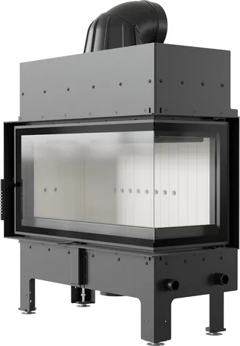 Kamineinsatz KRATKI FLOKI L rechts 12 kW Ø 200