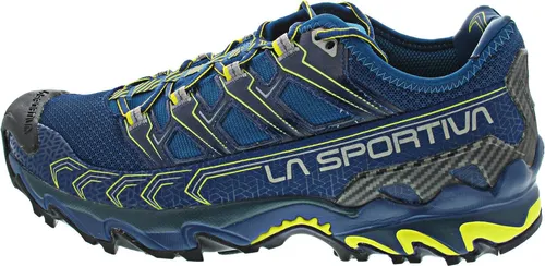 La Sportiva Ultra Raptor II Space Blue/Blaze (46,5) - Laufschuhe für Trailrunning mit atmungsaktivem Air-Mesh-Obermaterial und hervorragender Dämpfung. Ideal für lange Strecken und anspruchsvolle Gelände.