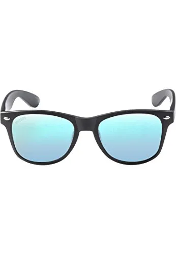 MSTRDS Jungen Sonnenbrille Likoma Youth, Gr. One size, Schwarz (black/blue 5174)