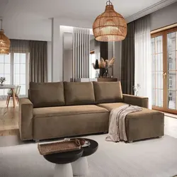 Masseno Ecksofa SILES mit Schlaffunktion und Bettkasten