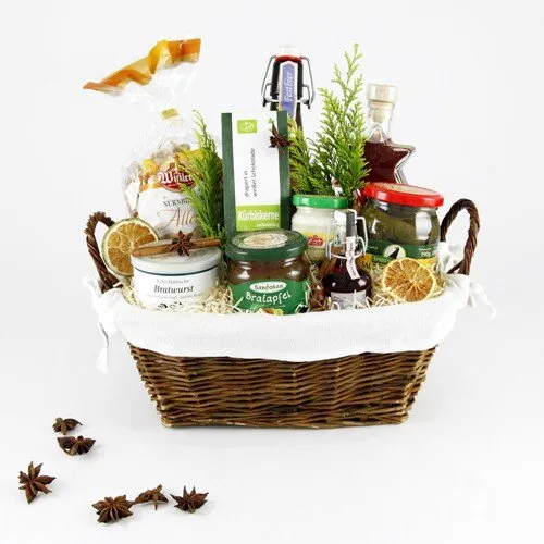 Präsentkorb 'Weihnachtsstiege'