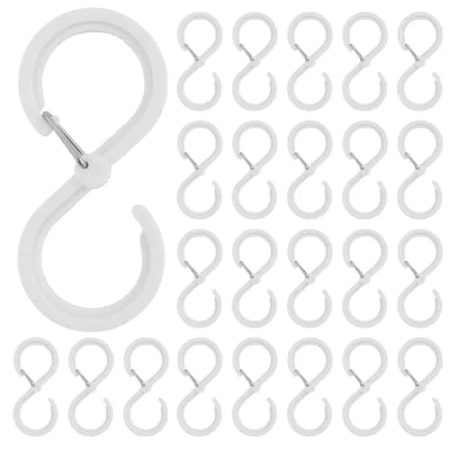 Haken, Schnallen & Verschlüsse Weiß von EASYKEENECOM