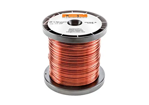 Kupferlackdraht W210 Ø 1,40 mm 1 kg, ca. 70m von SchneiTec