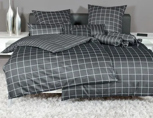 Janine Bettwäsche Grau von Original Janine