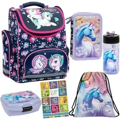 Schulranzen Set Einhorn Motiv für die Grundschule