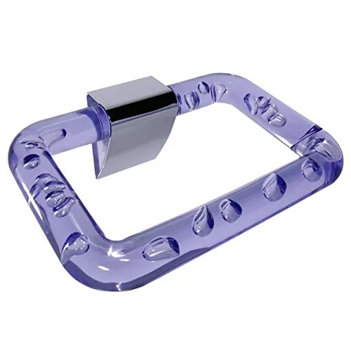 Papierhalter Rollenhalter Toilettenpapier Klopapierhalter WC Bad Lila - Blau