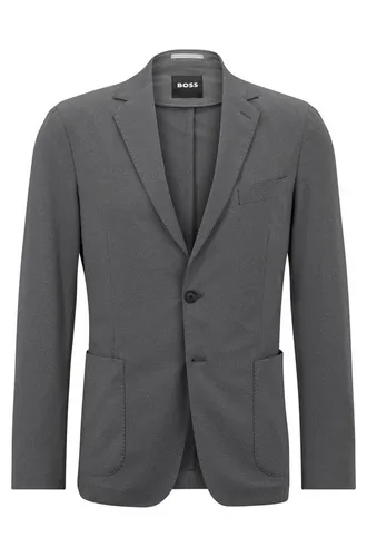 BOSS Sakko in Silber - Elegantes Sakko für stilbewusste Männer, ideal für besondere Anlässe. Hochwertige Materialien sorgen für einen angenehmen Tragekomfort und eine perfekte Passform.