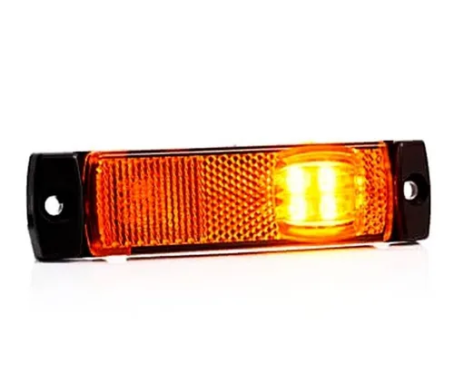 Seitenleuchten LED Begrenzungsleuchten Umrissleuchten Anhänger LKW 130x32mm 2