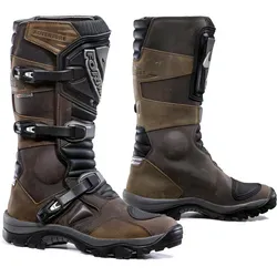 Forma Adventure Dry Stiefel - Wasserdicht, Braun - 43 EU - Motorradstiefel mit zertifiziertem Schutz, ideal für Abenteuer auf befestigten Straßen. Leichte Konstruktion und atmungsaktives Drytex® Futter bieten Komfort und Sicherheit für jeden Tourenfahrer.