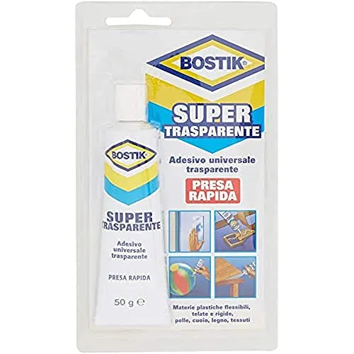 Bostik Supertransparent blister 50gr