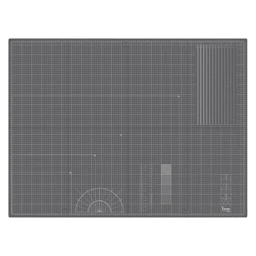Donau Elektronik Cuttermesser mit selbstheilender Schneidematte A0 - Cutter und faltbare Schneidematte mit Zentimeter-Raster, ideal für präzise Schneidarbeiten in Bastel- und Kreativprojekten.
