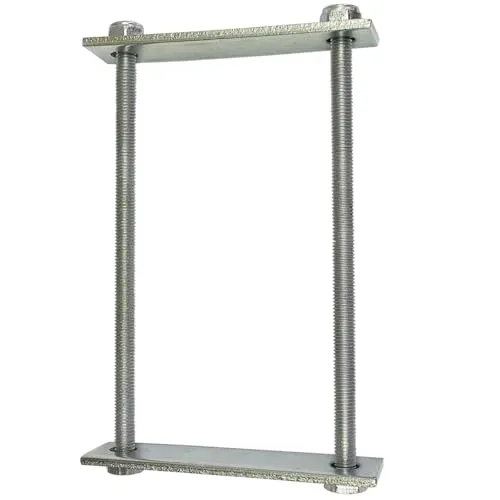 Trucky Montagematerial für Truckbox aus Aluminium, Deichselbox Für Werkstatt, Auto, Hobby Alu Kiste, Stahlplatten Anhängerbox