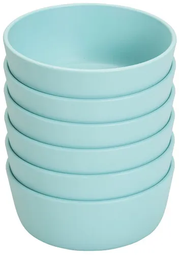 Betzold Geschirr-Set Schüssel-Set 6-tlg - bruchsicher & spülmaschinenfest, Biokunststoff