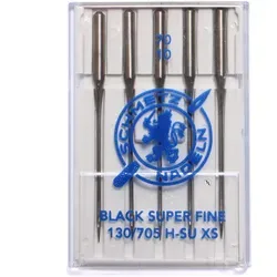 Schmetz Black Super Fein-Nadeln 5er Packung Stärke 70