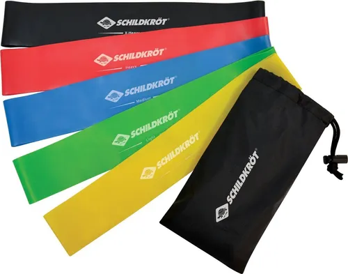 SCHILDKRÖT Mini Widerstandsbänder Resistance Band, 5er Set