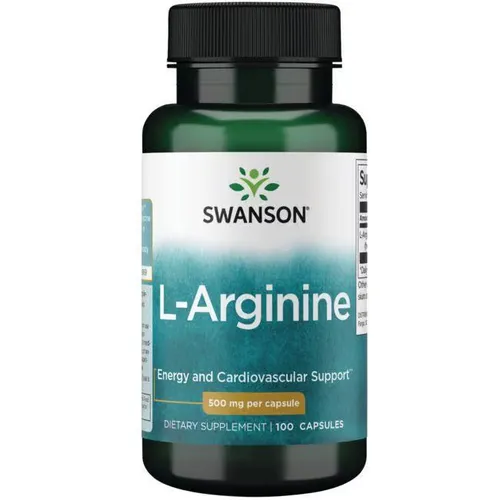 L-Arginin 500 mg 100 Kapseln Swanson Health Products